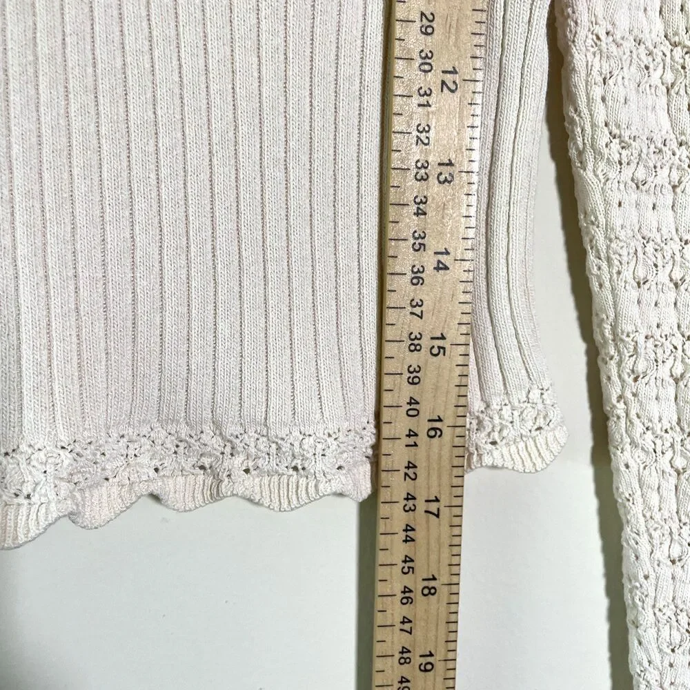 Zara womens cream
